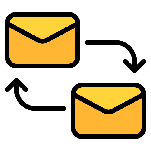 Conversation communications email message icon Conversation communications email message icon
