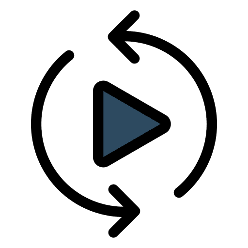 Convert video extension convert video icon