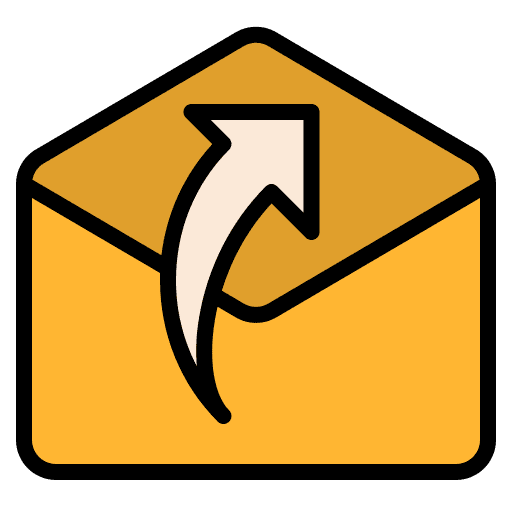 Open content message communications icon Open content message communications icon
