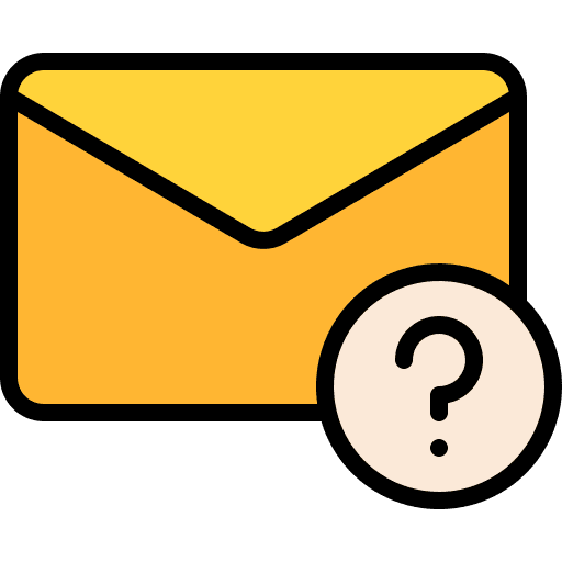 Support envelope contents message icon Support envelope contents message icon