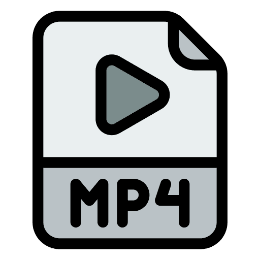 Mp4 music and multimedia mp4 format mp4 icon Mp4 music and multimedia mp4 format mp4 icon