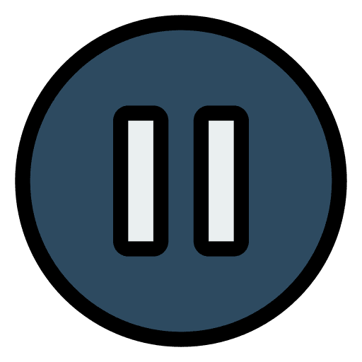 Pause pause pause button video player icon