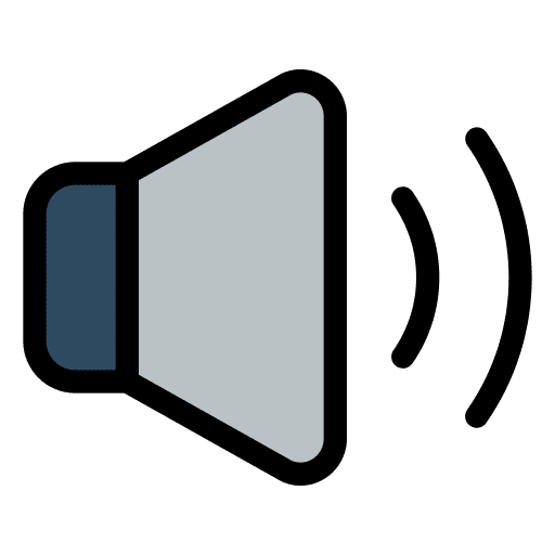 Volume video production volume adjustment sound on icon Volume video production volume adjustment sound on icon