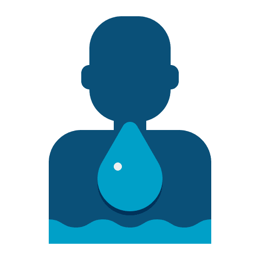 Hydration healthcare and medical healthy water icon