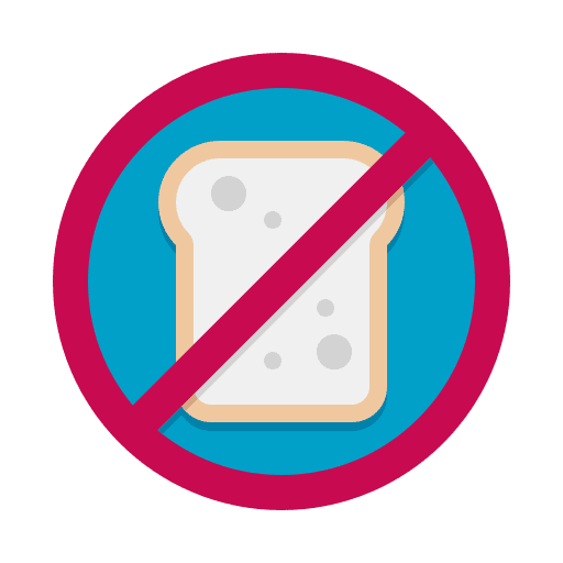 Carbs diet reduce forbidden icon
