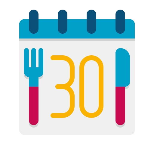Challenges diet goals active icon