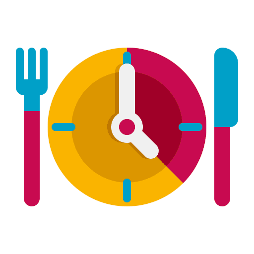 Fasting habits food and restaurant no food icon