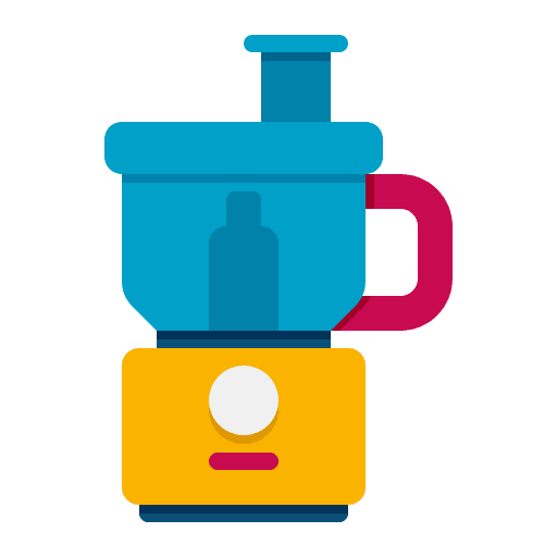 Food processor meat technology utensil icon