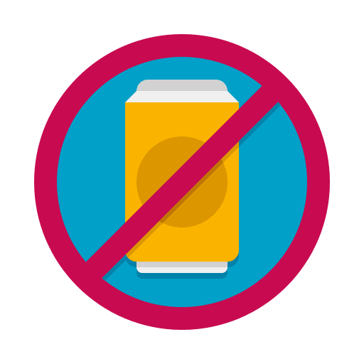 No liquids habits eating no liquids icon
