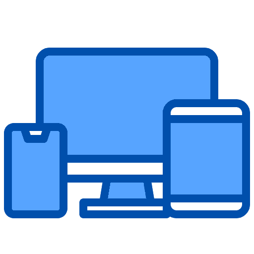 Responsive devices screen mobility icon