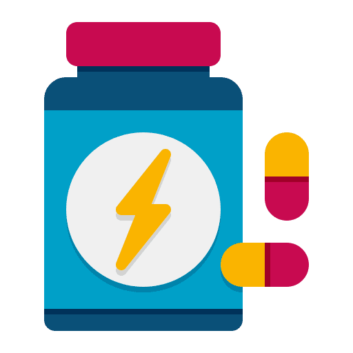Supplements medicine vitamin pill pharmacy icon