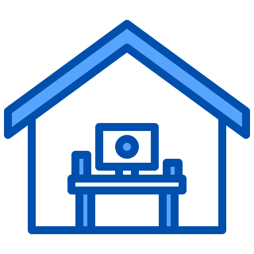 Work from home work from home home office business and finance icon