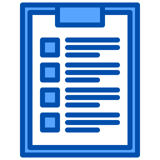 Clipboard checklist report check mark icon Clipboard checklist report check mark icon