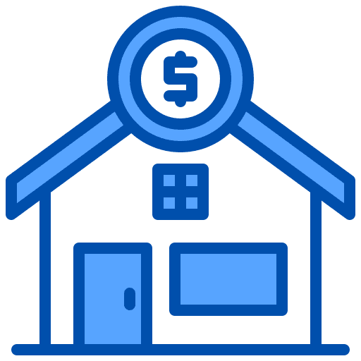 Home real estate property business and finance icon Home real estate property business and finance icon
