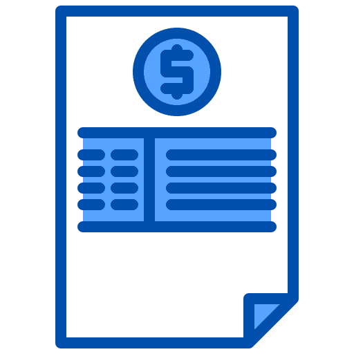 Invoice bill files and folders invoice icon Invoice bill files and folders invoice icon