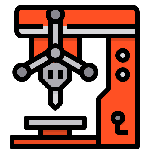 Drilling machine construction and tools drilling machine equipment icon