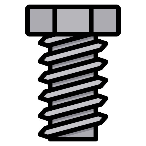 Screw screw construction work tool icon