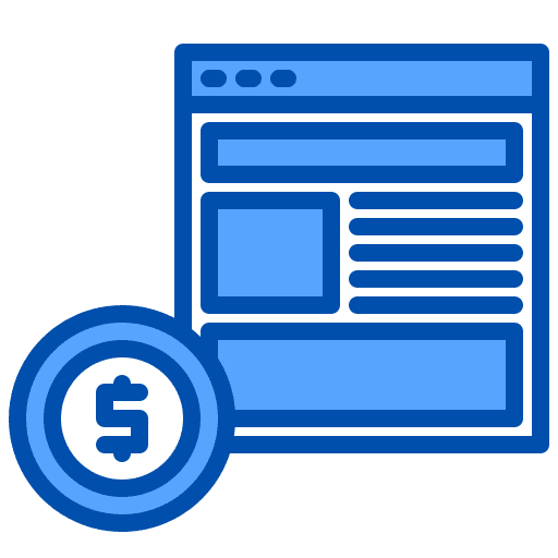 Web design seo and web browser business and finance icon Web design seo and web browser business and finance icon