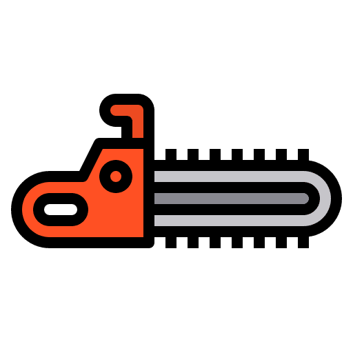 Chainsaw carpenter work tool chainsaw icon