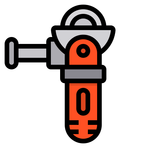 Grinder angle grinder machine work tool icon