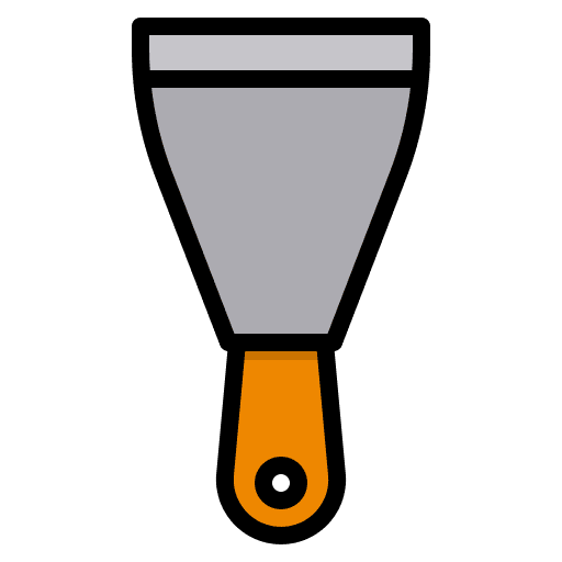 Spatula improvement equipment work tool icon