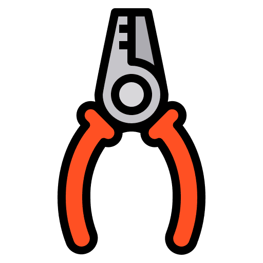 Plier fix needle carpenter icon