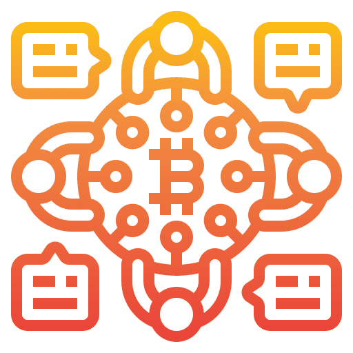 Conference meeting business speech bubble icon