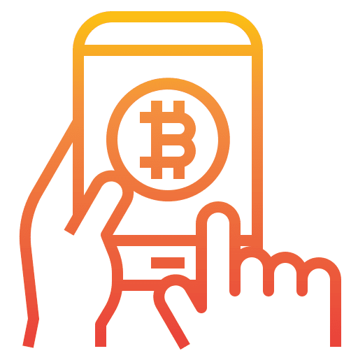 Payment business cryptocurrency banking icon
