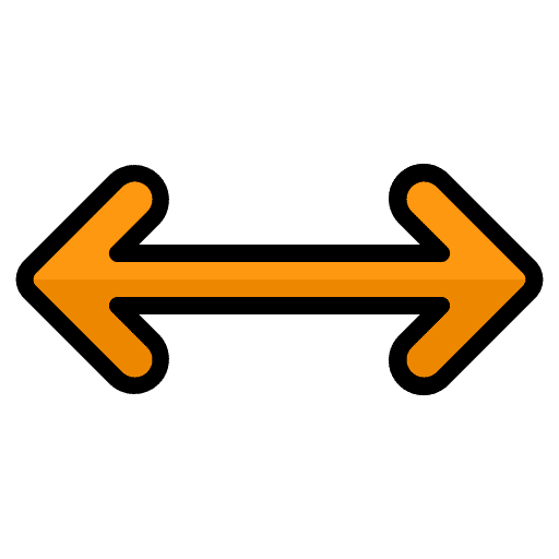Resize arrows double arrow expand icon