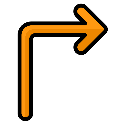 Turn right user interface right arrow turn right icon Turn right user interface right arrow turn right icon