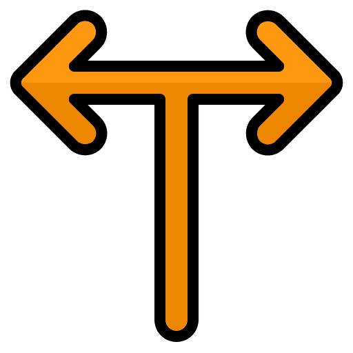 Alternate split symbol alternate icon Alternate split symbol alternate icon