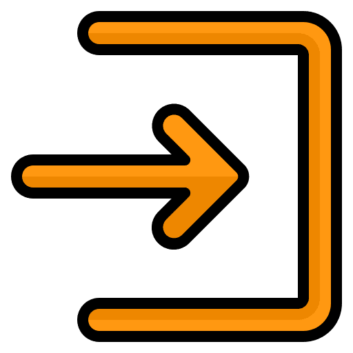 Log in interface direction ui icon Log in interface direction ui icon