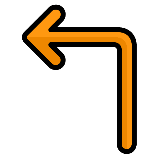 Turn left turn left ui arrow icon Turn left turn left ui arrow icon