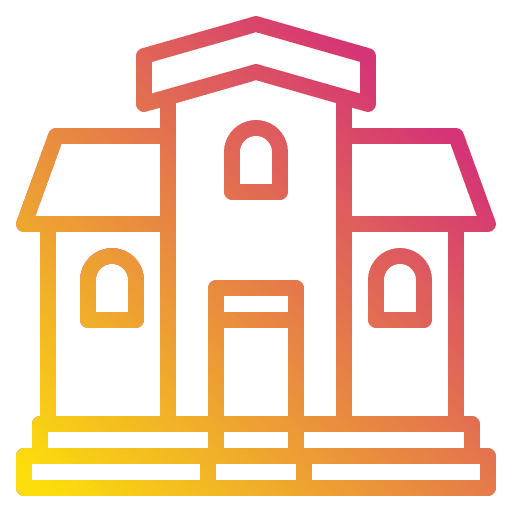 Building real estate architecture and city property icon