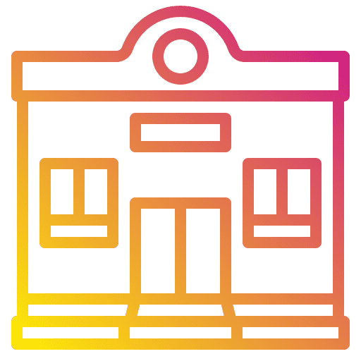 Building real estate construction architecture and city icon