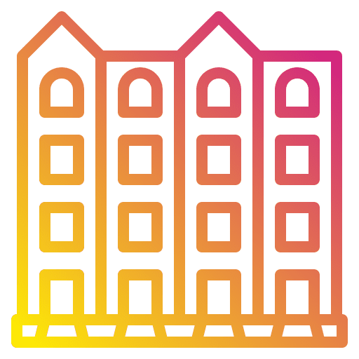 Buildings architecture and city construction property icon