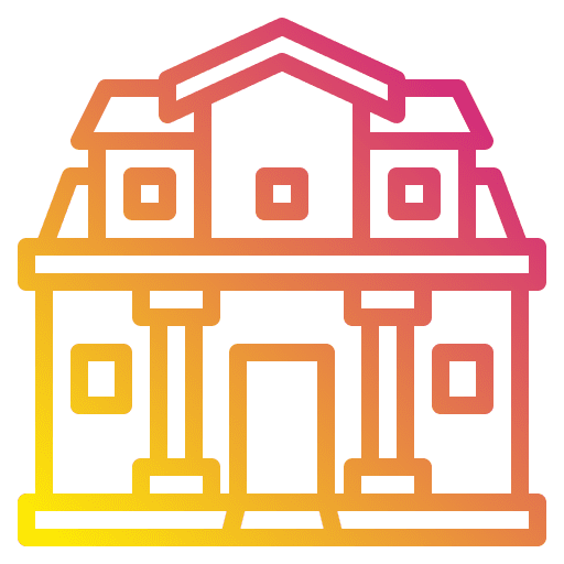 House construction building architecture and city icon