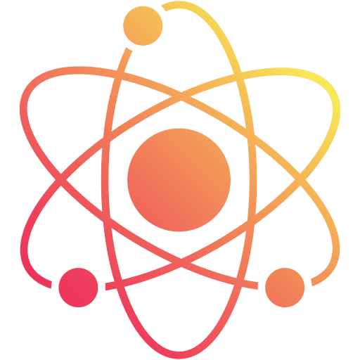Fusion nucleus education physics icon