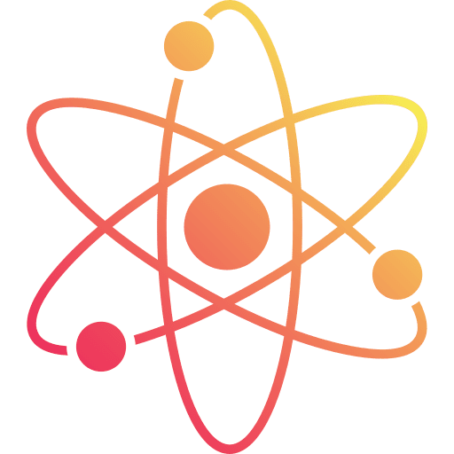 Atom nuclear atom education icon Atom nuclear atom education icon