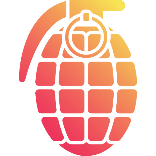 Grenade war hand grenade military icon Grenade war hand grenade military icon