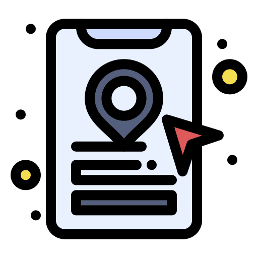 Booking app online cab booking app icon