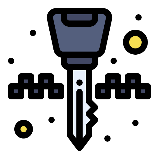 Key taxi car cab icon Key taxi car cab icon
