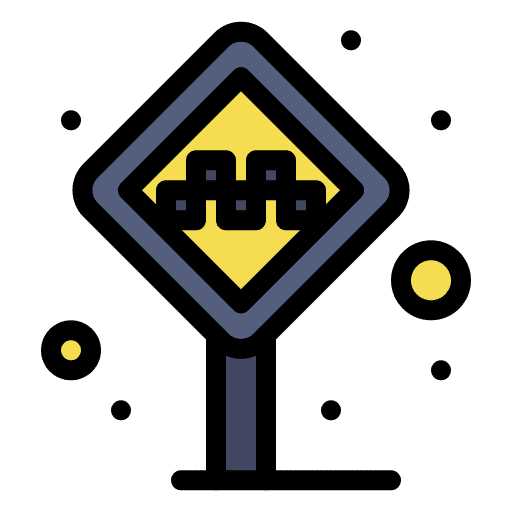 Taxi transportation art and design stop icon Taxi transportation art and design stop icon