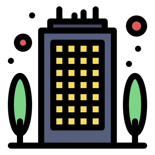 Building architecture and city building construction icon Building architecture and city building construction icon