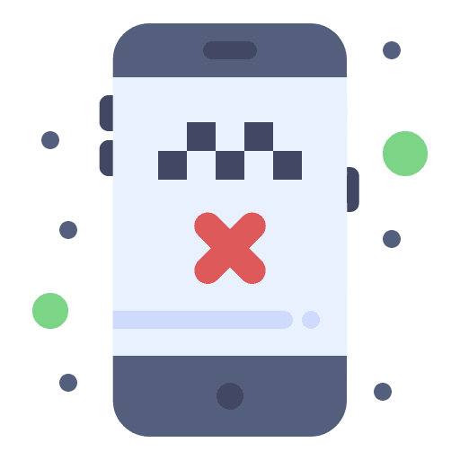 Cancel public cancel transportation icon