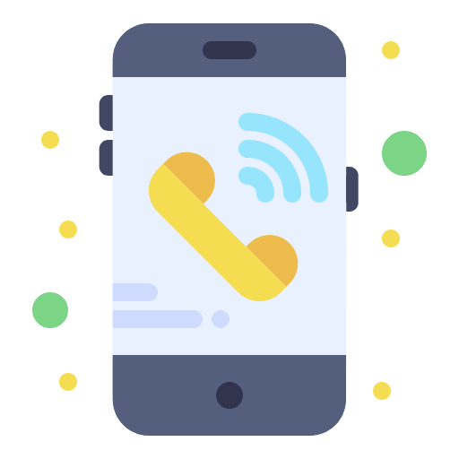 Phone technology mobile phone communications icon