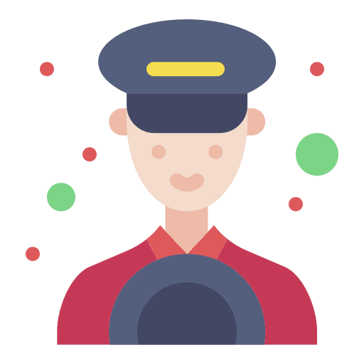 Driver user professions and jobs avatar icon Driver user professions and jobs avatar icon