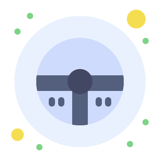 Steering wheel automobile driving transportation icon Steering wheel automobile driving transportation icon