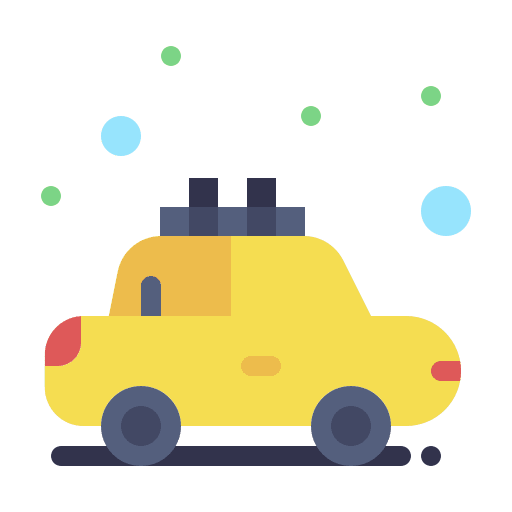 Taxi car cab transportation icon Taxi car cab transportation icon