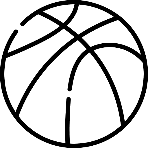 Basketball tool ball sportive icon